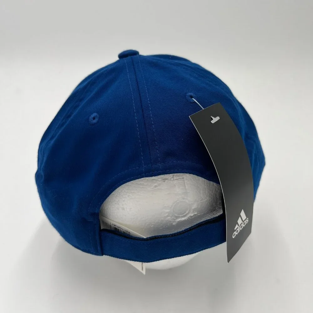Adidas Unisex Blue Toronto Maple Leafs 3 Stripe Structured Adjustable Cap‎ NWT